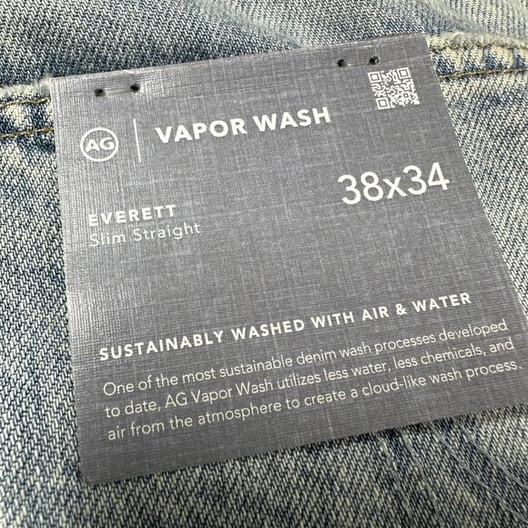 AG Adriano Goldschmied NWT Everett Slim Straight Men's Vapor Wash Size 38 x 34 - Picture 4 of 10